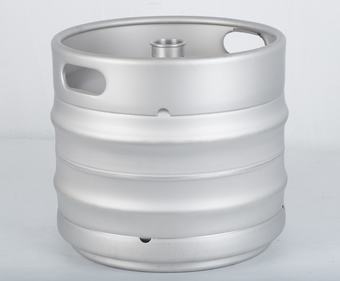 Edelstahl-Bierfässer 20 und 30 Liter mit EU-Standard-Korbfitting